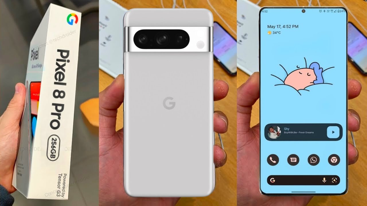 جوجل تطلق Google Pixel 8 وPixel 8 Pro بلون أخضر جديد